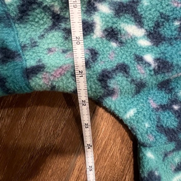 L. L. Bean VINTAGE 1/4 Zip Fleece Pullover With hood Womens Medium - Picture 9 of 12